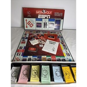 Monopoly ESPN Ultimate Sports Fan Edition Board Game Hasbro USAopoly